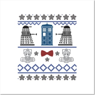 Doctor Who Ugly Sweater Season Posters and Art